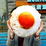 Toy - LightningStore Adorable Cute Egg Pillow Cushion Stuffed Animal Doll Realistic Looking Plush Toys Plushie Children's Gifts Animals + Toy Organizer Bag Bundle