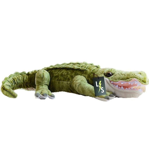 Toy - LightningStore Adorable Cute Giant Big Large Sleeping Lying Green Nile Crocodile Alligator Stuffed Animal Doll Realistic Looking Plush Toys Plushie Children's Gifts Animals