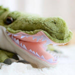 Toy - LightningStore Adorable Cute Giant Big Large Sleeping Lying Green Nile Crocodile Alligator Stuffed Animal Doll Realistic Looking Plush Toys Plushie Children's Gifts Animals