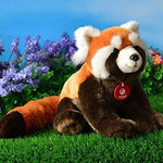 Toy - LightningStore Adorable Cute Giant Large Orange Fox Panda Racoon Hybrid Doll Realistic Looking Stuffed Animal Plush Toys Plushie Children's Gifts Animals