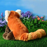 Toy - LightningStore Adorable Cute Giant Large Orange Fox Panda Racoon Hybrid Doll Realistic Looking Stuffed Animal Plush Toys Plushie Children's Gifts Animals