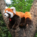 Toy - LightningStore Adorable Cute Giant Large Orange Fox Panda Racoon Hybrid Doll Realistic Looking Stuffed Animal Plush Toys Plushie Children's Gifts Animals