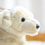 Toy - LightningStore Adorable Cute Golden Retriever Labrador Puppy Baby Dog Doll Realistic Looking Stuffed Animal Plush Toys Plushie Children's Gifts Animals