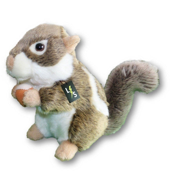 Toy - LightningStore Adorable Cute Gray Chipmunk Squirrel Stuffed Animal Doll Realistic Looking Plush Toys Plushie Children's Gifts Animals