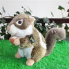 Toy - LightningStore Adorable Cute Gray Chipmunk Squirrel Stuffed Animal Doll Realistic Looking Plush Toys Plushie Children's Gifts Animals