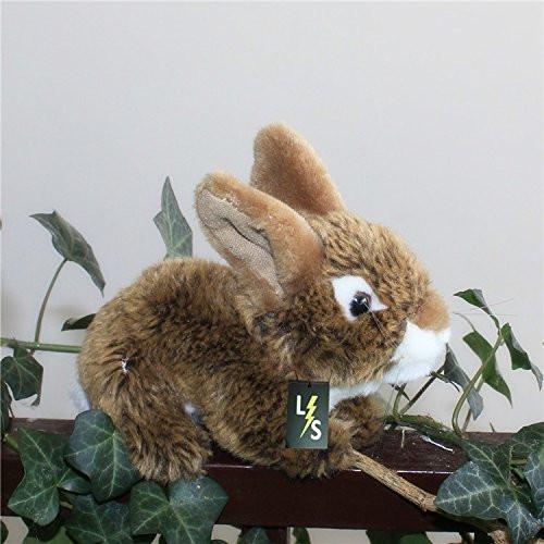 Toy - LightningStore Adorable Cute Gray Grey Bunny Rabbit Stuffed Animal Doll Realistic Looking Plush Toys Plushie Children's Gifts Animals