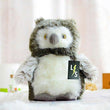 Toy - LightningStore Adorable Cute Gray Grey Collared Scops Owl Stuffed Animal Doll Realistic Looking Plush Toys Plushie Children's Gifts Animals