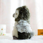 Toy - LightningStore Adorable Cute Gray Grey Collared Scops Owl Stuffed Animal Doll Realistic Looking Plush Toys Plushie Children's Gifts Animals