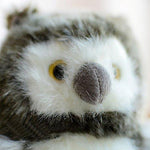 Toy - LightningStore Adorable Cute Gray Grey Collared Scops Owl Stuffed Animal Doll Realistic Looking Plush Toys Plushie Children's Gifts Animals