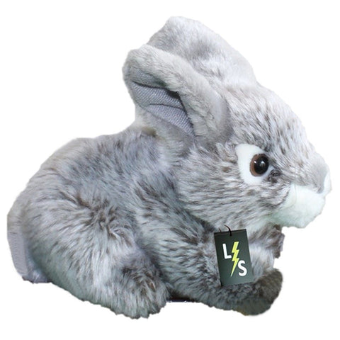 Toy - LightningStore Adorable Cute Gray Grey Rabbit Bunny Stuffed Animal Doll Realistic Looking Plush Toys Plushie Children's Gifts Animals