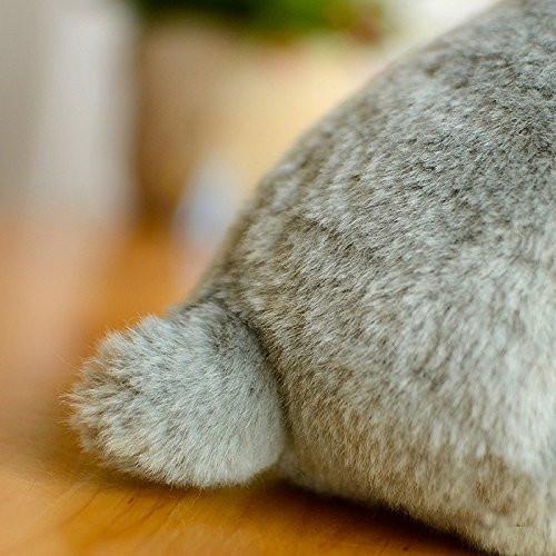 Toy - LightningStore Adorable Cute Grey Gray And White Schnauzer Dog Puppy Stuffed Animal Doll Realistic Looking Plush Toys Plushie Children's Gifts Animals + Toy Organizer Bag Bundle
