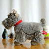 Toy - LightningStore Adorable Cute Grey Gray Schnauzer Dog Puppy Stuffed Animal Doll Realistic Looking Plush Toys Plushie Children's Gifts Animals