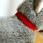 Toy - LightningStore Adorable Cute Grey Gray Schnauzer Dog Puppy Stuffed Animal Doll Realistic Looking Plush Toys Plushie Children's Gifts Animals