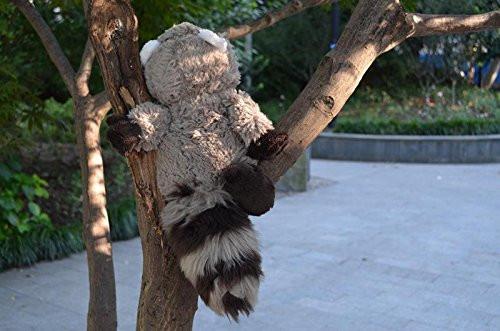 Toy - LightningStore Adorable Cute Innocent Racoon Thief Doll Realistic Looking Stuffed Animal Plush Toys Plushie Children's Gifts Animals