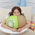 Toy - LightningStore Adorable Cute Kiwi Watermelon Fruit Pillow Cushion Stuffed Animal Doll Realistic Looking Plush Toys Plushie Children's Gifts Animals