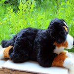 Toy - LightningStore Adorable Cute Large 40cm Bernese Mountain Dog Doll Realistic Looking Stuffed Animal Plush Toys Plushie Children's Gifts Animals
