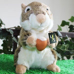 Toy - LightningStore Adorable Cute Nut Walnut Acorn Squirrel Stuffed Animal Doll Realistic Looking Plush Toys Plushie Children's Gifts Animals