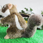 Toy - LightningStore Adorable Cute Nut Walnut Acorn Squirrel Stuffed Animal Doll Realistic Looking Plush Toys Plushie Children's Gifts Animals
