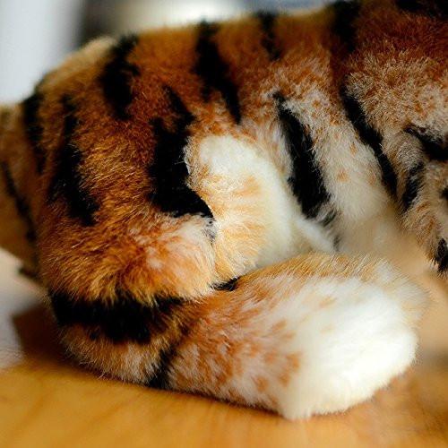 Toy - LightningStore Adorable Cute Orange And Black Siberian Tiger Stuffed Animal Doll Realistic Looking Plush Toys Plushie Children's Gifts Animals