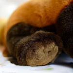 Toy - LightningStore Adorable Cute Orange And Black Sitting Red Panda Doll Realistic Looking Stuffed Animal Plush Toys Plushie Children's Gifts Animals + Toy Organizer Bag Bundle