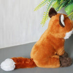 Toy - LightningStore Adorable Cute Orange Fox Wolf Doll Realistic Looking Stuffed Animal Plush Toys Plushie Children's Gifts Animals