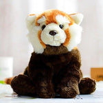 Toy - LightningStore Adorable Cute Orange Racoon Panda Bear Fox Hybrid Doll Realistic Looking Stuffed Animal Plush Toys Plushie Children's Gifts Animals