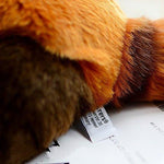 Toy - LightningStore Adorable Cute Orange Racoon Panda Bear Fox Hybrid Doll Realistic Looking Stuffed Animal Plush Toys Plushie Children's Gifts Animals