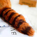 Toy - LightningStore Adorable Cute Orange Racoon Panda Bear Fox Hybrid Doll Realistic Looking Stuffed Animal Plush Toys Plushie Children's Gifts Animals