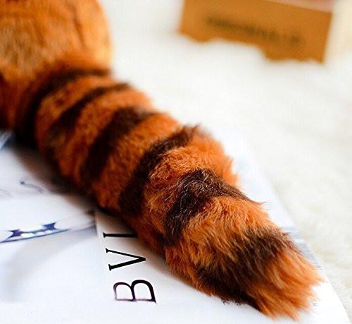 Toy - LightningStore Adorable Cute Orange Racoon Panda Bear Fox Hybrid Doll Realistic Looking Stuffed Animal Plush Toys Plushie Children's Gifts Animals