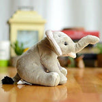 Toy - LightningStore Adorable Cute Purple Sitting Elephant Stuffed Animal Doll Realistic Looking Plush Toys Plushie Children's Gifts Animals