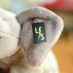 Toy - LightningStore Adorable Cute Purple Sitting Elephant Stuffed Animal Doll Realistic Looking Plush Toys Plushie Children's Gifts Animals