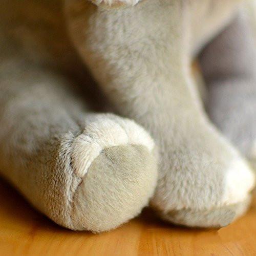 Toy - LightningStore Adorable Cute Purple Sitting Elephant Stuffed Animal Doll Realistic Looking Plush Toys Plushie Children's Gifts Animals