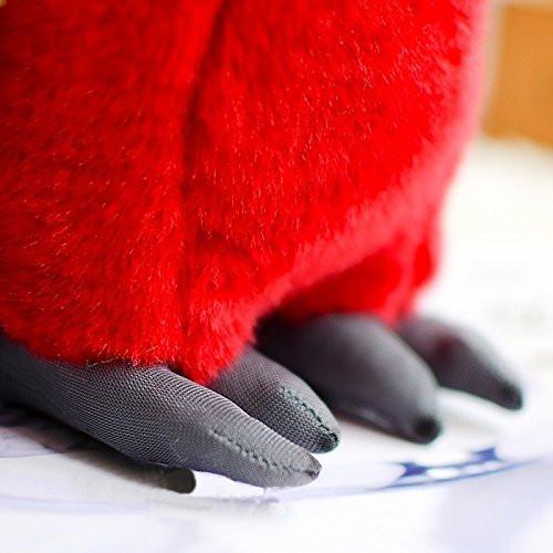 Toy - LightningStore Adorable Cute Red Yellow Blue Parrot Doll Realistic Looking Stuffed Animal Plush Toys Plushie Children's Gifts Animals + Toy Organizer Bag Bundle