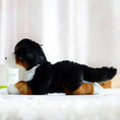 Toy - LightningStore Adorable Cute Saint Bernard Bernese Mountain Dog Puppy Stuffed Animal Doll Realistic Looking Plush Toys Plushie Children's Gifts Animals