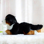 Toy - LightningStore Adorable Cute Saint Bernard Bernese Mountain Dog Puppy Stuffed Animal Doll Realistic Looking Plush Toys Plushie Children's Gifts Animals
