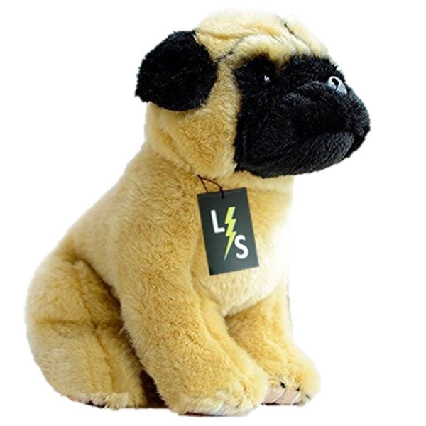 Toy - LightningStore Adorable Cute Shar Pei Bulldog Puppy Baby Dog Doll Realistic Looking Stuffed Animal Plush Toys Plushie Children's Gifts Animals