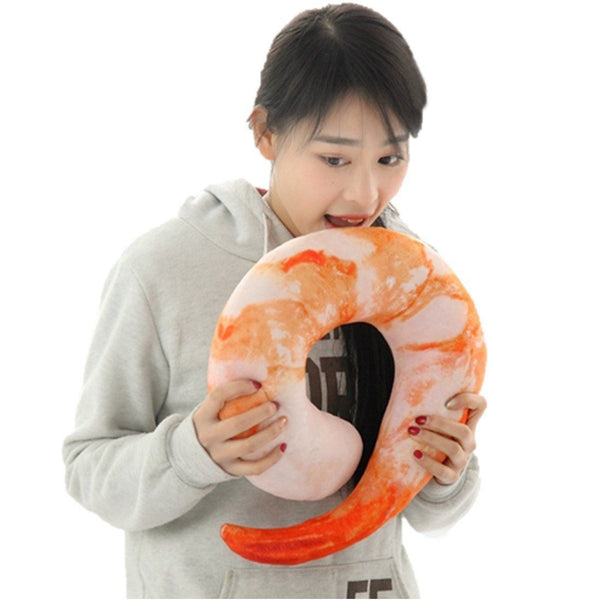 Toy - LightningStore Adorable Cute Shrimp Pillow Cushion Stuffed Animal Doll Realistic Looking Plush Toys Plushie Children's Gifts Animals