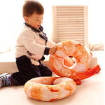 Toy - LightningStore Adorable Cute Shrimp Pillow Cushion Stuffed Animal Doll Realistic Looking Plush Toys Plushie Children's Gifts Animals