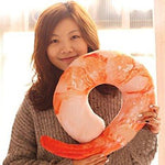 Toy - LightningStore Adorable Cute Shrimp Pillow Cushion Stuffed Animal Doll Realistic Looking Plush Toys Plushie Children's Gifts Animals