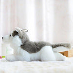 Toy - LightningStore Adorable Cute Siberian Husky Doll Realistic Looking Stuffed Animal Plush Toys Plushie Children's Gifts Animals