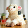 Toy - LightningStore Adorable Cute Sitting Baby White Sheep Stuffed Animal Doll Realistic Looking Plush Toys Plushie Children's Gifts Animals