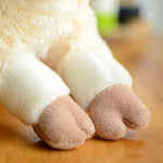 Toy - LightningStore Adorable Cute Sitting Baby White Sheep Stuffed Animal Doll Realistic Looking Plush Toys Plushie Children's Gifts Animals
