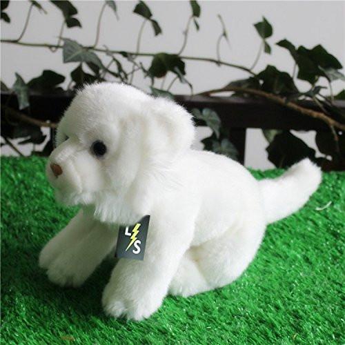 Toy - LightningStore Adorable Cute Sitting Baby White Tiger Cub Cat Kitten Stuffed Animal Doll Realistic Looking Plush Toys Plushie Children's Gifts Animals