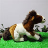 Toy - LightningStore Adorable Cute Sitting Brown And White Horse Pony Stuffed Animal Doll Realistic Looking Plush Toys Plushie Children's Gifts Animals