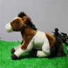 Toy - LightningStore Adorable Cute Sitting Brown And White Horse Pony Stuffed Animal Doll Realistic Looking Plush Toys Plushie Children's Gifts Animals