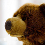 Toy - LightningStore Adorable Cute Sitting Brown Bear Doll Realistic Looking Stuffed Animal Plush Toys Plushie Children's Gifts Animals