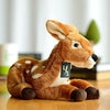 Toy - LightningStore Adorable Cute Sitting Deer Baby Stuffed Animal Doll Realistic Looking Plush Toys Plushie Children's Gifts Animals