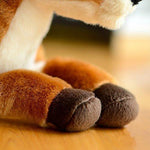 Toy - LightningStore Adorable Cute Sitting Deer Baby Stuffed Animal Doll Realistic Looking Plush Toys Plushie Children's Gifts Animals