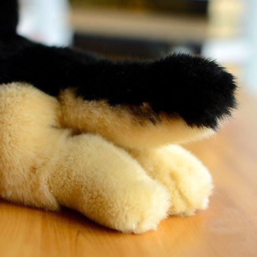 Toy - LightningStore Adorable Cute Sitting German Shepherd Stuffed Animal Doll Realistic Looking Plush Toys Plushie Children's Gifts Animals + Toy Organizer Bag Bundle