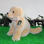 Toy - LightningStore Adorable Cute Sitting Golden Retriever Stuffed Animal Doll Realistic Looking Plush Toys Plushie Children's Gifts Animals